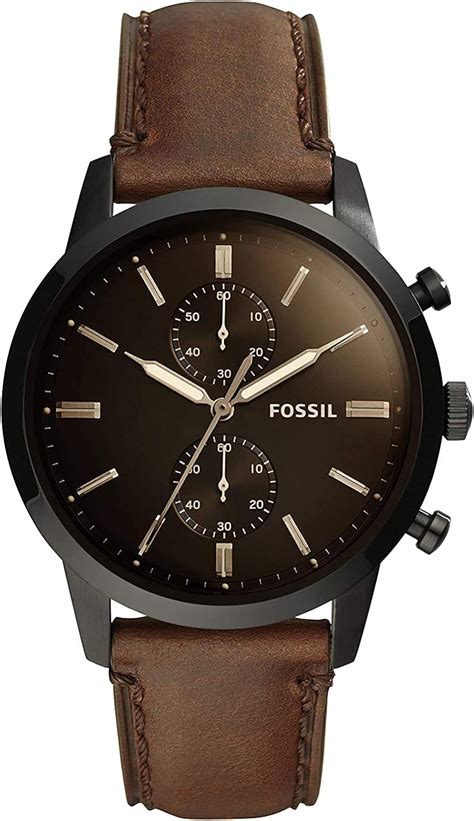 Men's Fossil Townsman Chronograph Steel Watch .